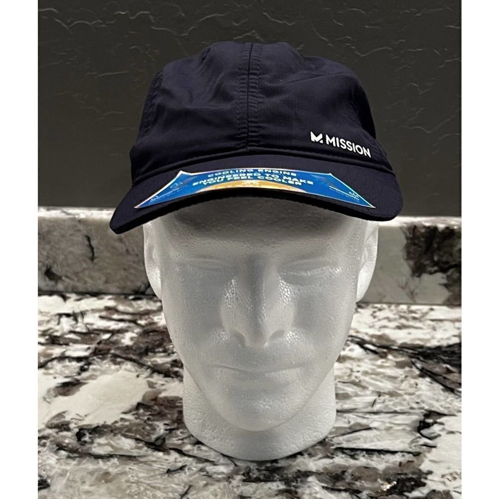 Mission Cooling Navy‎ Baseball Cap Adjustable